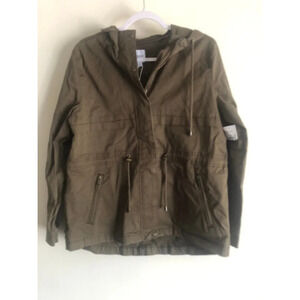 NWT kensie jeans Green Utility Jacket M